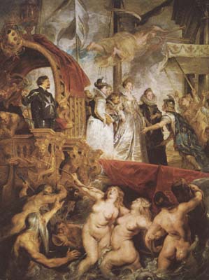 The Landing of Marie de